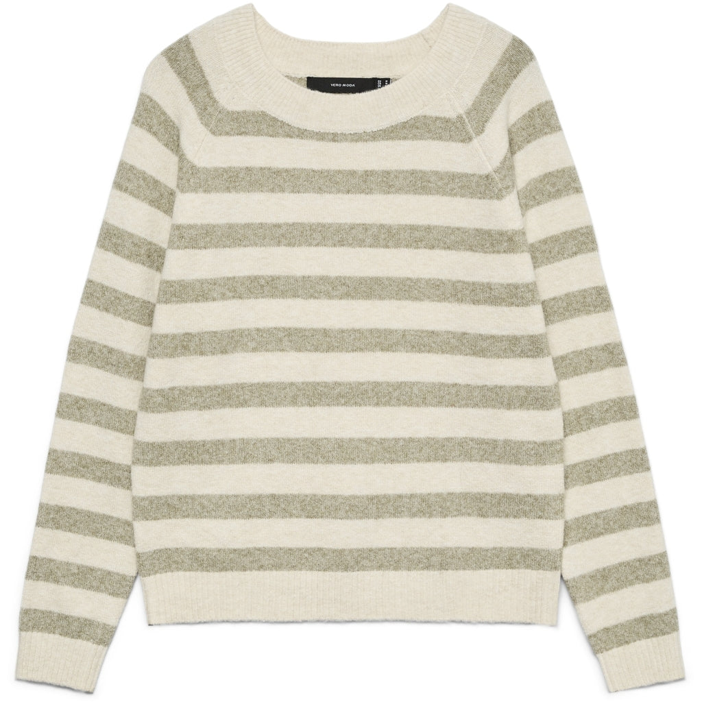 Vero Moda Dame Strik Vmdoffy Birch Stripes Mermaid