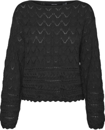 Vero Moda Dame Strik Vmlua Black