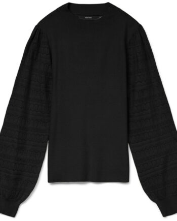 Vero Moda Dame Strik Vmnewlimone Black