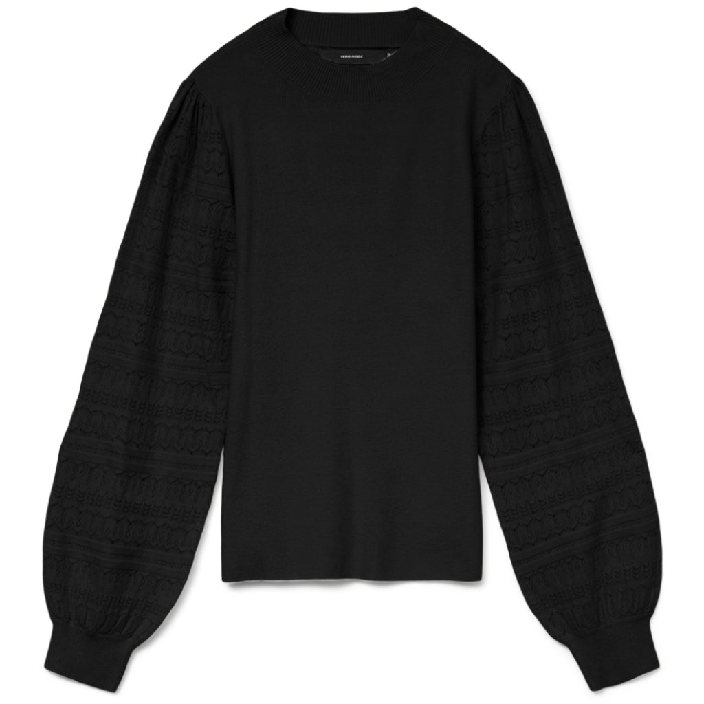 Vero Moda Dame Strik Vmnewlimone Black