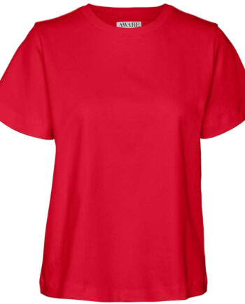 Vero Moda Dame  -shirt Awnaima Racing Red