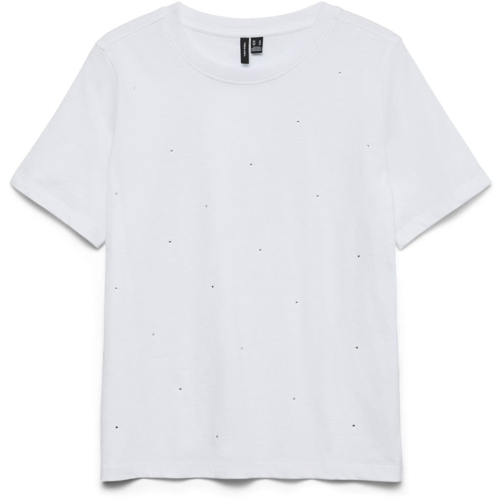 Vero Moda Dame -shirt Vmpaulina Bright White