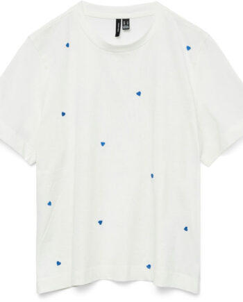 Vero Moda Dame  -shirt Vmsolvei Snow White Print Hearts