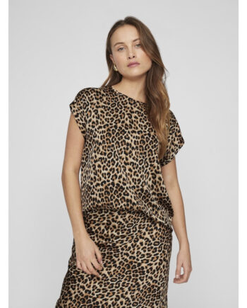 Vero Moda Dame Top Viellette Caramel Café Leo