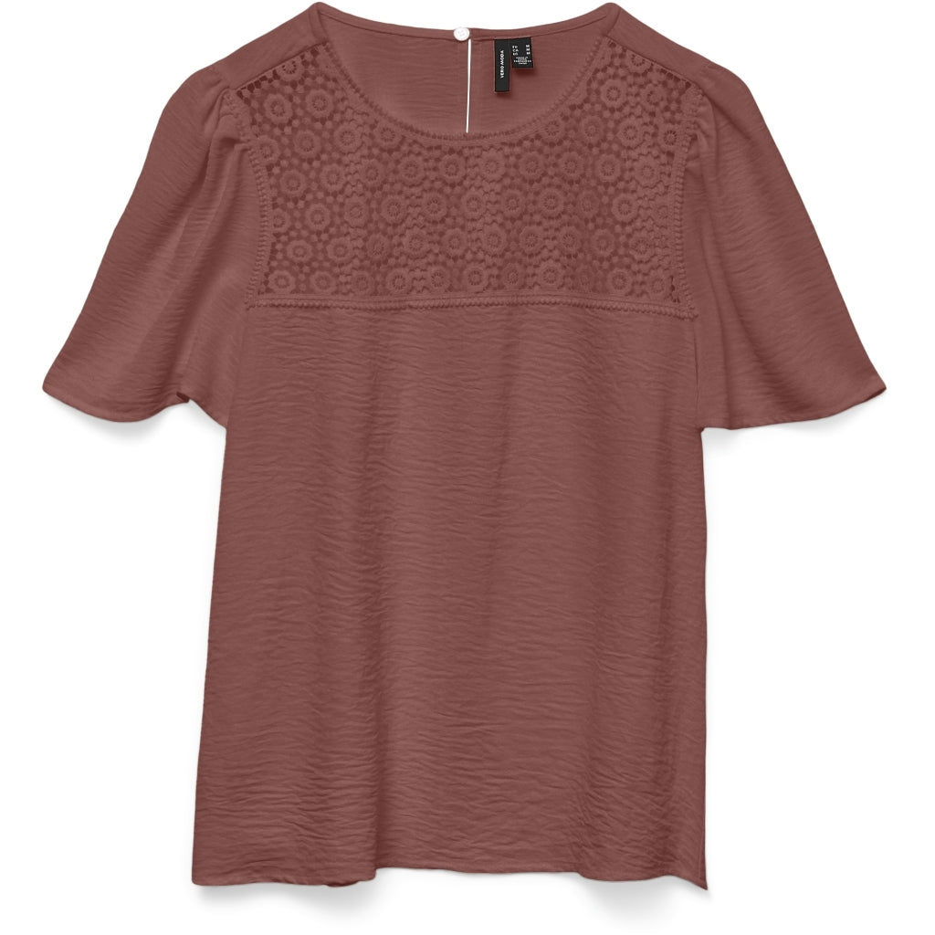 Vero Moda Dame Top Vmalva Marsala