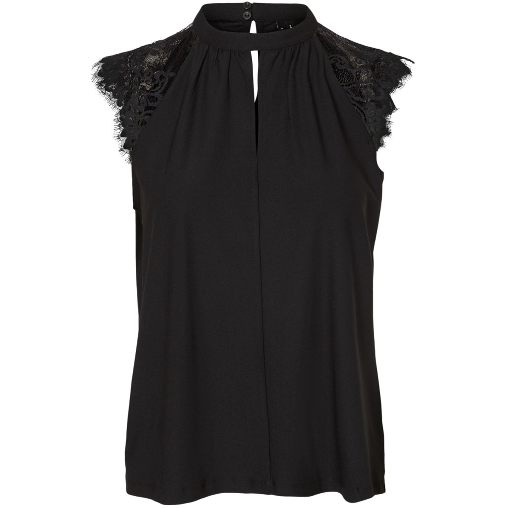 Vero Moda Dame Top Vmmilla Black