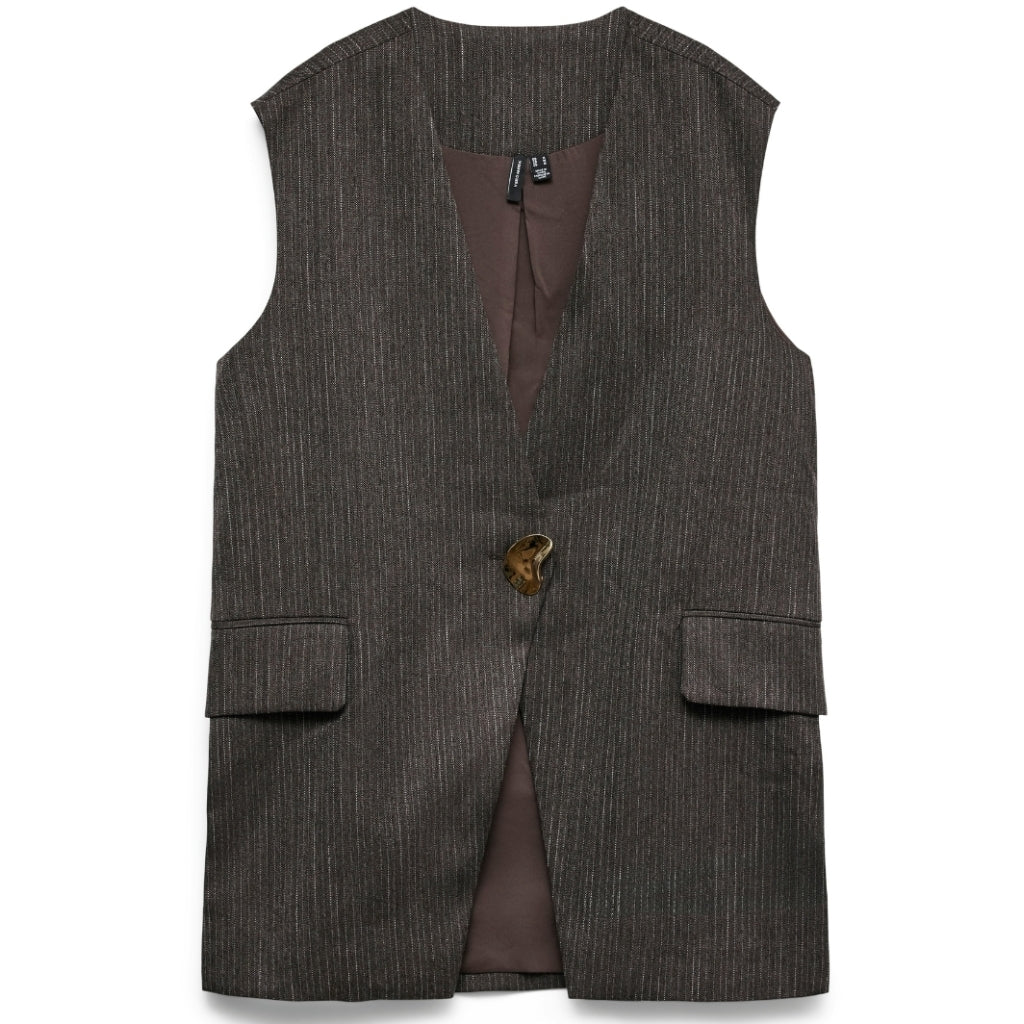 Vero Moda Dame Vest Vmkylan Toffee