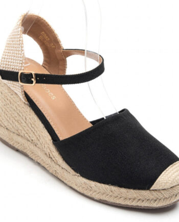 Vicca Dame Plateau Sandal 5982 Black