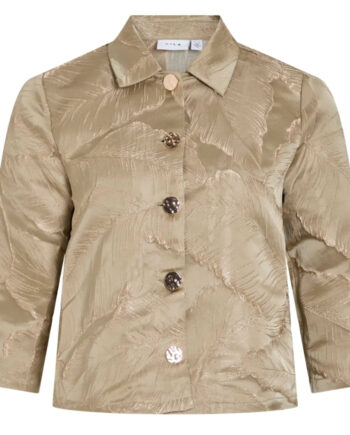 Vila Dame Blazer Viisabelle Elm Jacquard