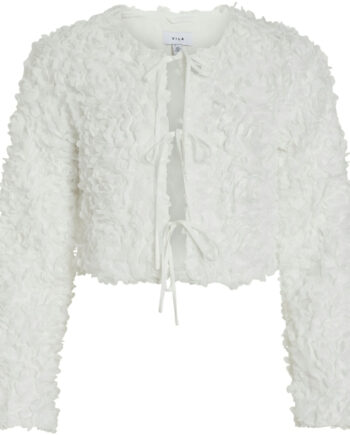 Vila Dame Bluse Viflorella Cloud Dancer