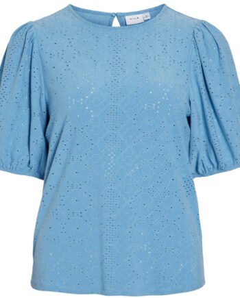 Vila Dame Bluse Vikally Blissful Blue