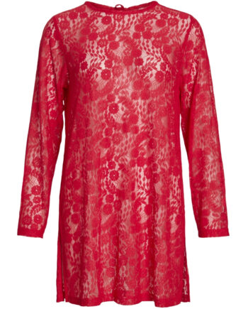 Vila Dame Bluse Viselly Poppy Red