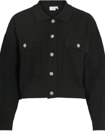 Vila Dame Cardigan Vijulisa Black Beauty