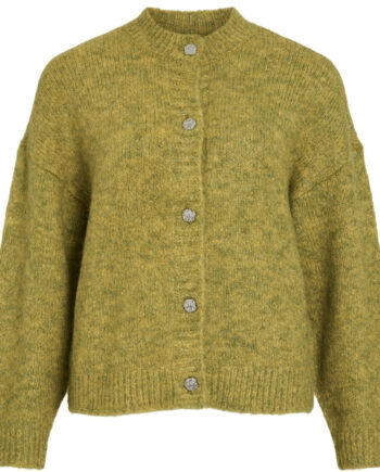 Vila Dame Cardigan Vimarley Green Envy