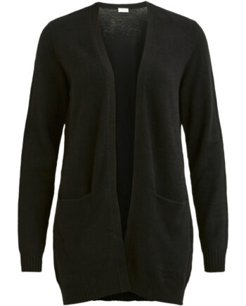 Vila Dame Cardigan Viril Black