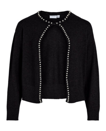 Vila Dame Cardigan Vizafina Black