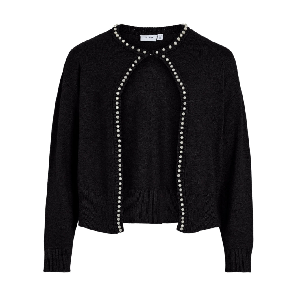 Vila Dame Cardigan Vizafina Black