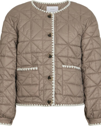 Vila Dame Jakke Visilla Mountain Trail Birch Edge Crochet