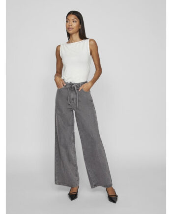 Vila Dame Jeans Vimeans Grey Denim