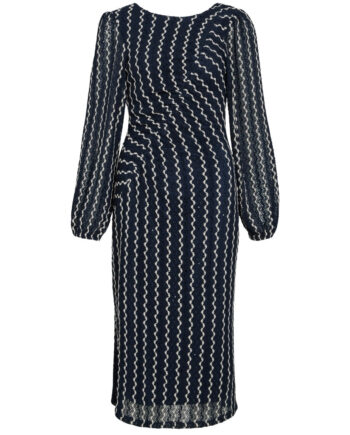 Vila Dame Kjole Viellen Navy Blazer Birch