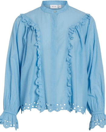 Vila Dame Skjorte Vianglassi Blissful Blue