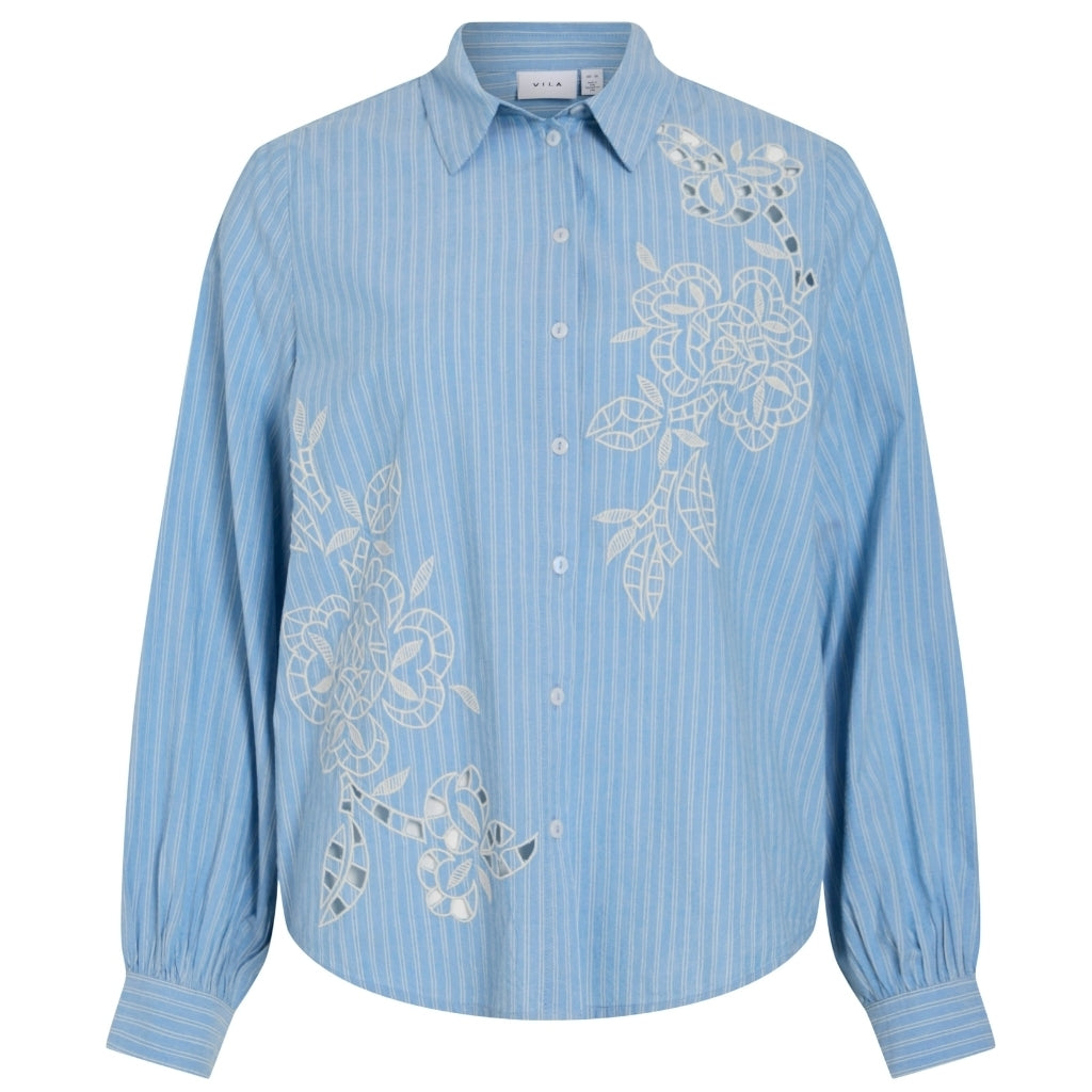 Vila Dame Skjorte Vicaspiana Blissful Blue