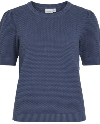 Vila Dame Top Vidalo Vintage Indigo