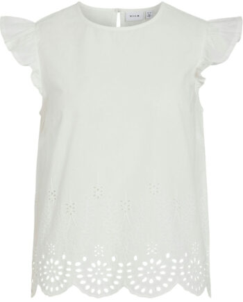 Vila Dame Top Vihortensa Snow White
