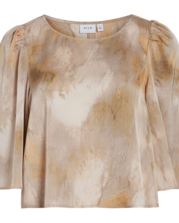 Vila Dame Top Vinika Birch Graphic