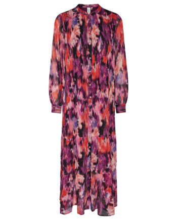 Dame Kjole Lulu Ls Long    Iris Orchid