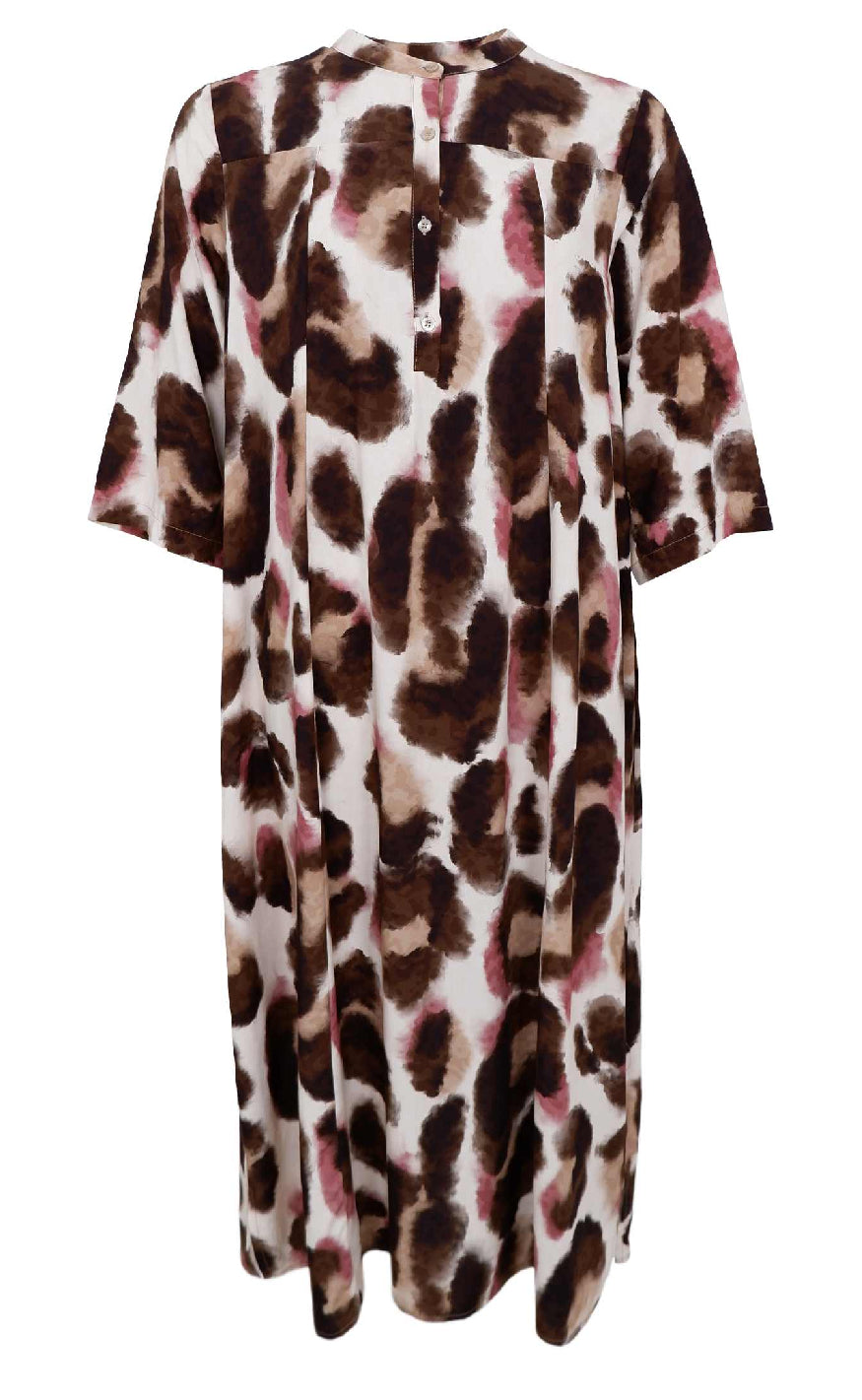 Black Colour Kjole Kenna Brown Rose