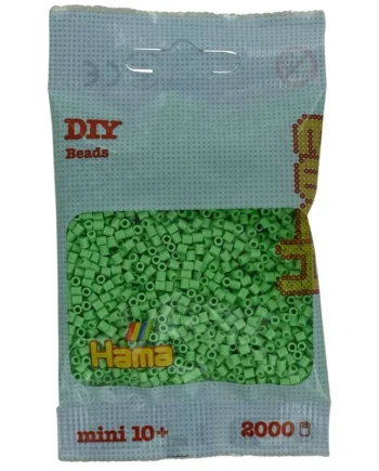 Hama Mini Perler-  2000stk Klar Grøn  501-115