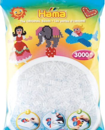 Hama Perler  3000 Stk Klar Midi  201-19