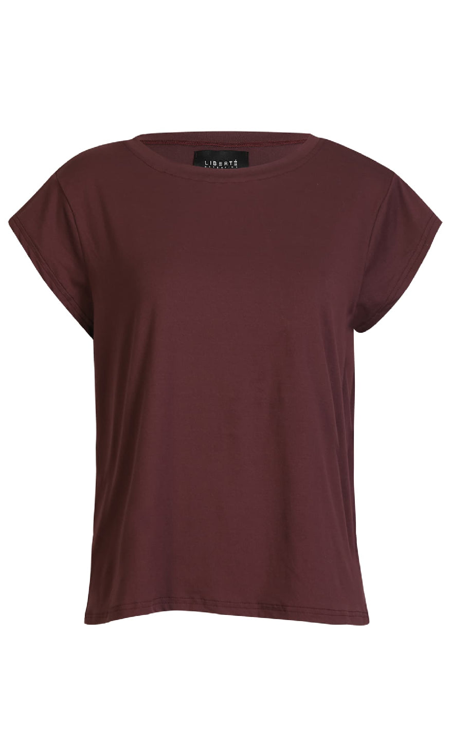 Liberte  -shirt Alma   Bordeaux