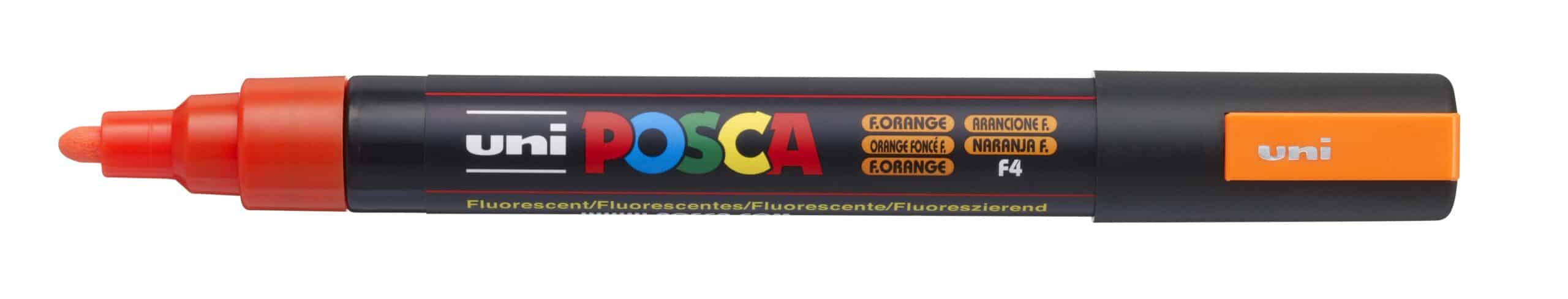 Posca Tusch Fluo Orange Pc-5m 1stk