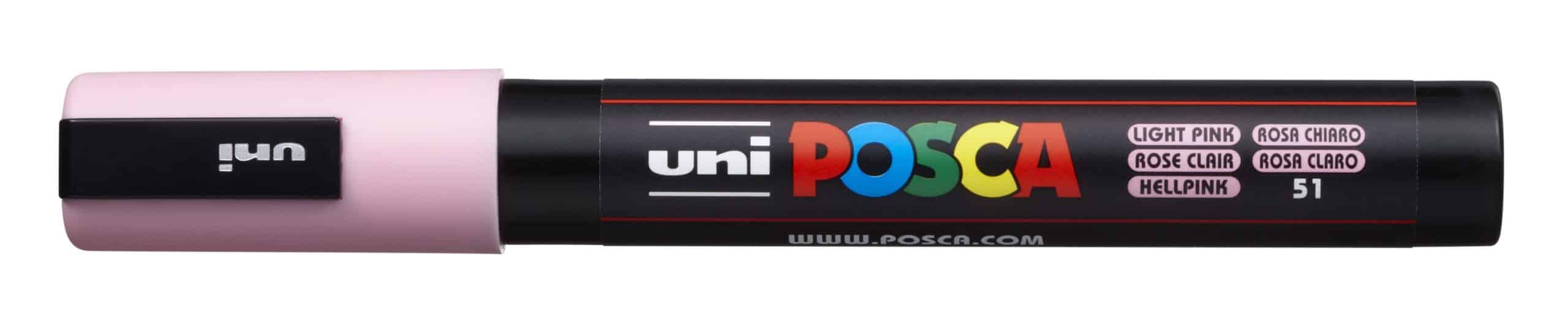 Posca Tusch Lyserød Pc-5m 1stk