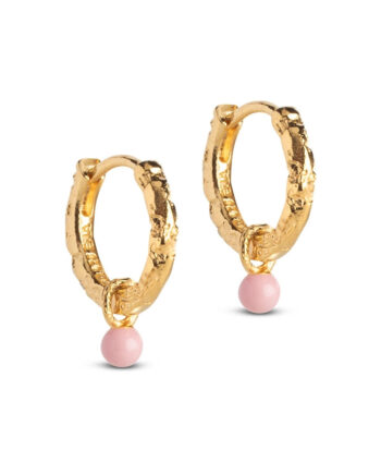 Enamel Copenhagen øreringe Belle Light Pink