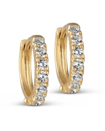 Enamel Copenhagen øreringe Flora Gold Colour