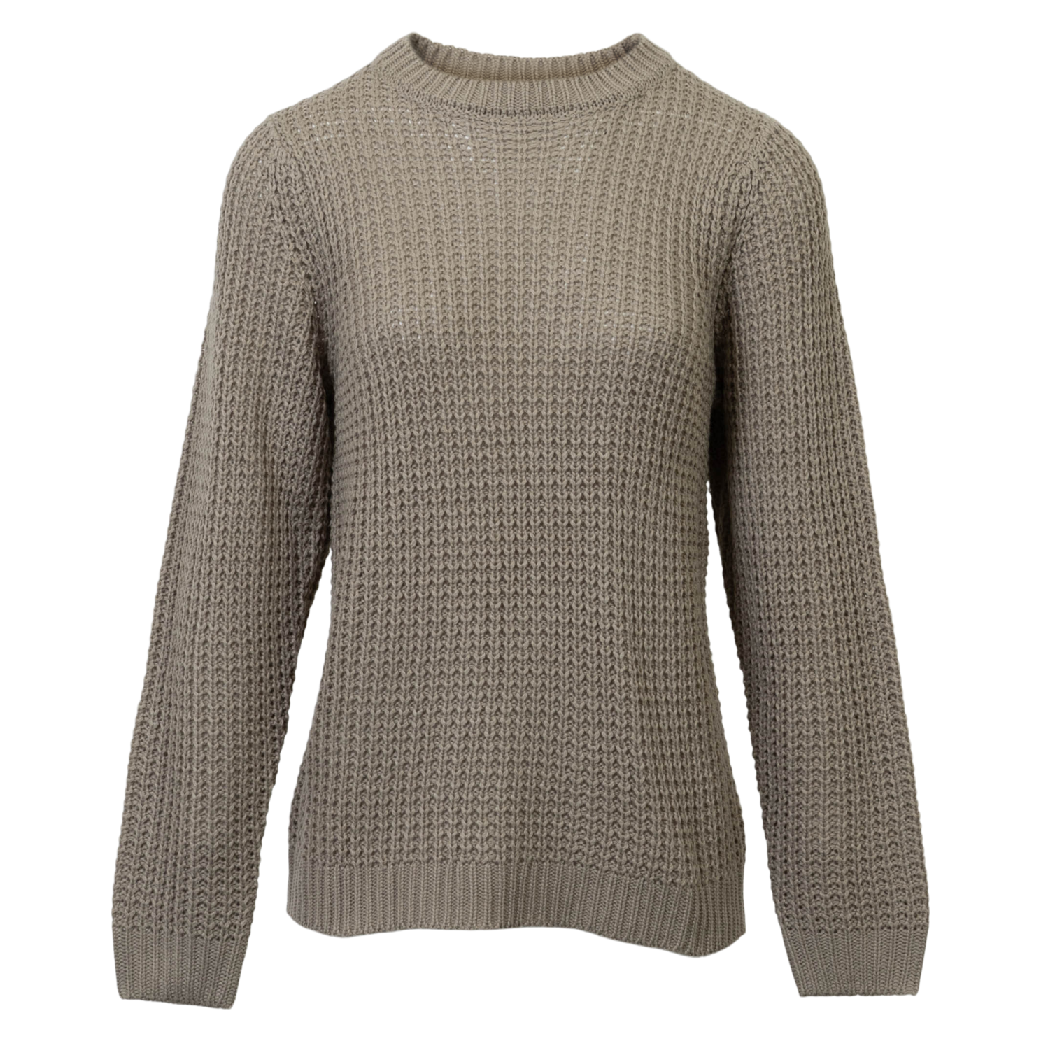 Steenholt Olivia Dame Striktrøje Cobblestone 54