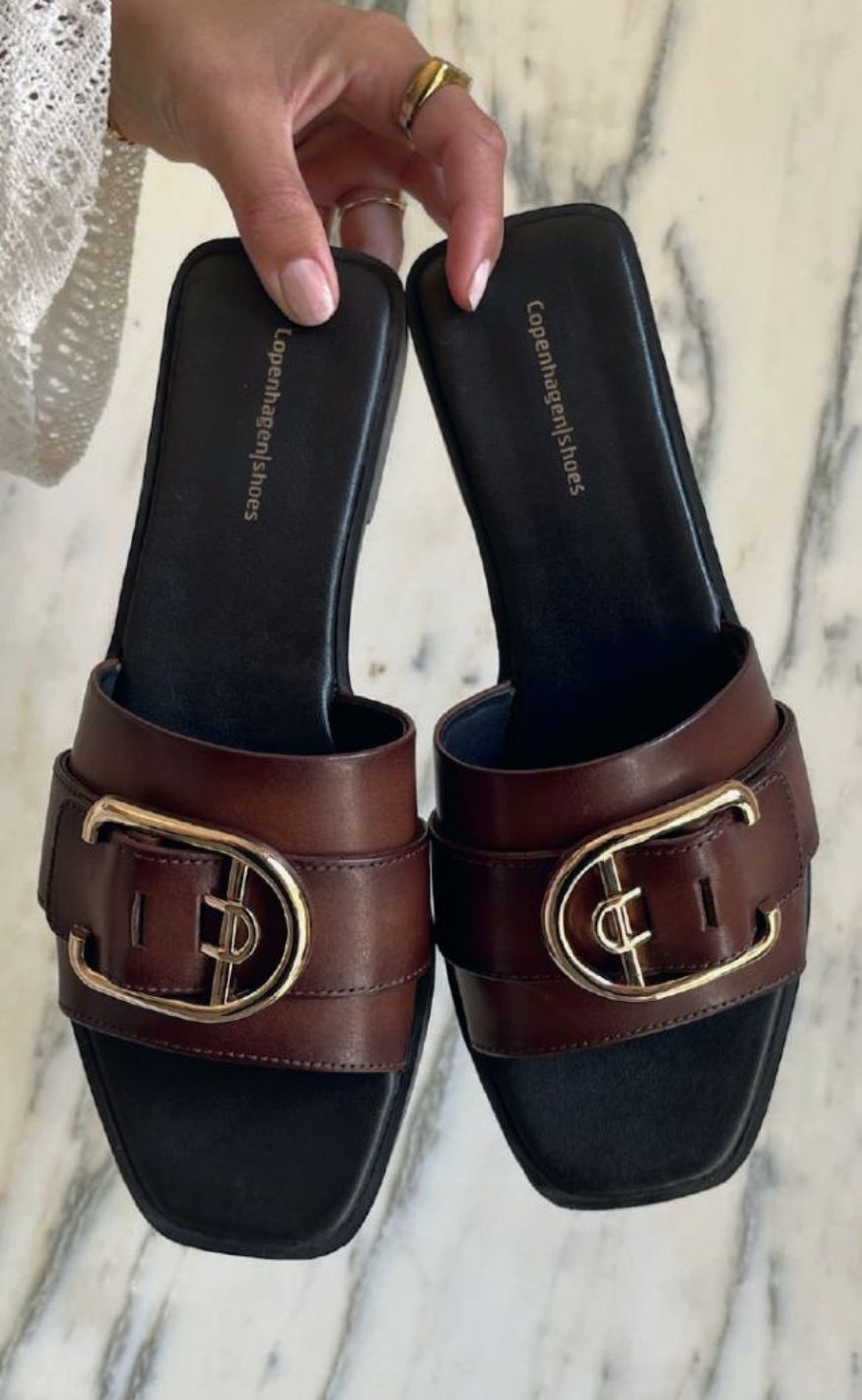 Copenhagen Shoes Sandaler Kiss Brown