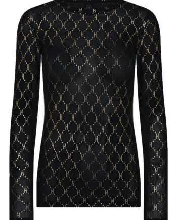 Hype The Detail Bluse Mesh Golden