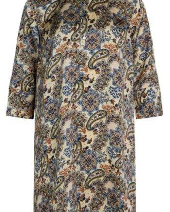 Love   Divine Kjole Love441-21 Blue Paisley