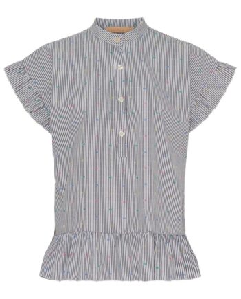 Marta Du Chateau Bluse Cila Black Print