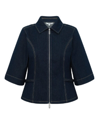 Mbym Bluse Eirlys-  Dark Unwashed Denim