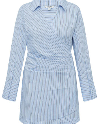 Mbym Kjole Saffira-  Blue Navy Stripe