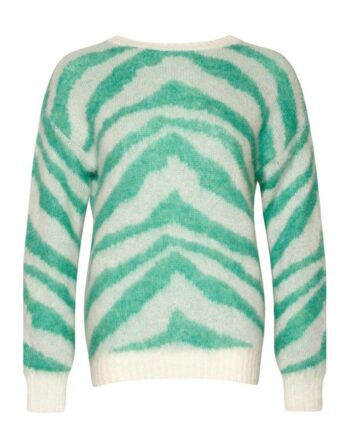 Noella Sweater Grace White Green