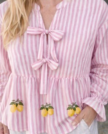 -view Bluse Alize Rose Yellow