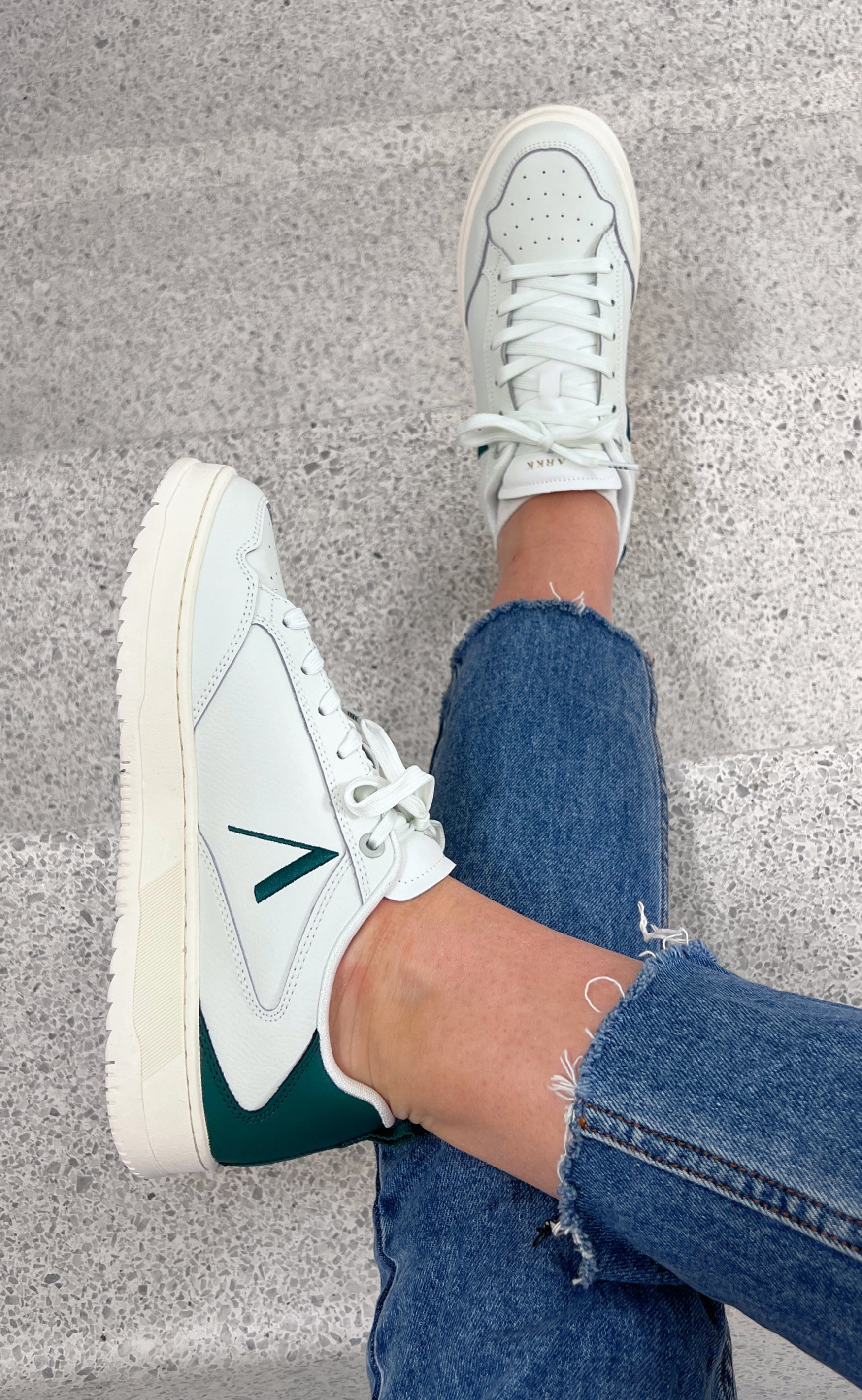 Arkk Copenhagen Sneakers Visuklass White Pacific