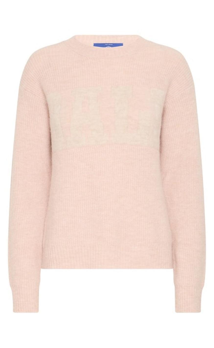 Ball Original Striktrøje Stacy Mauve Chalk Melange