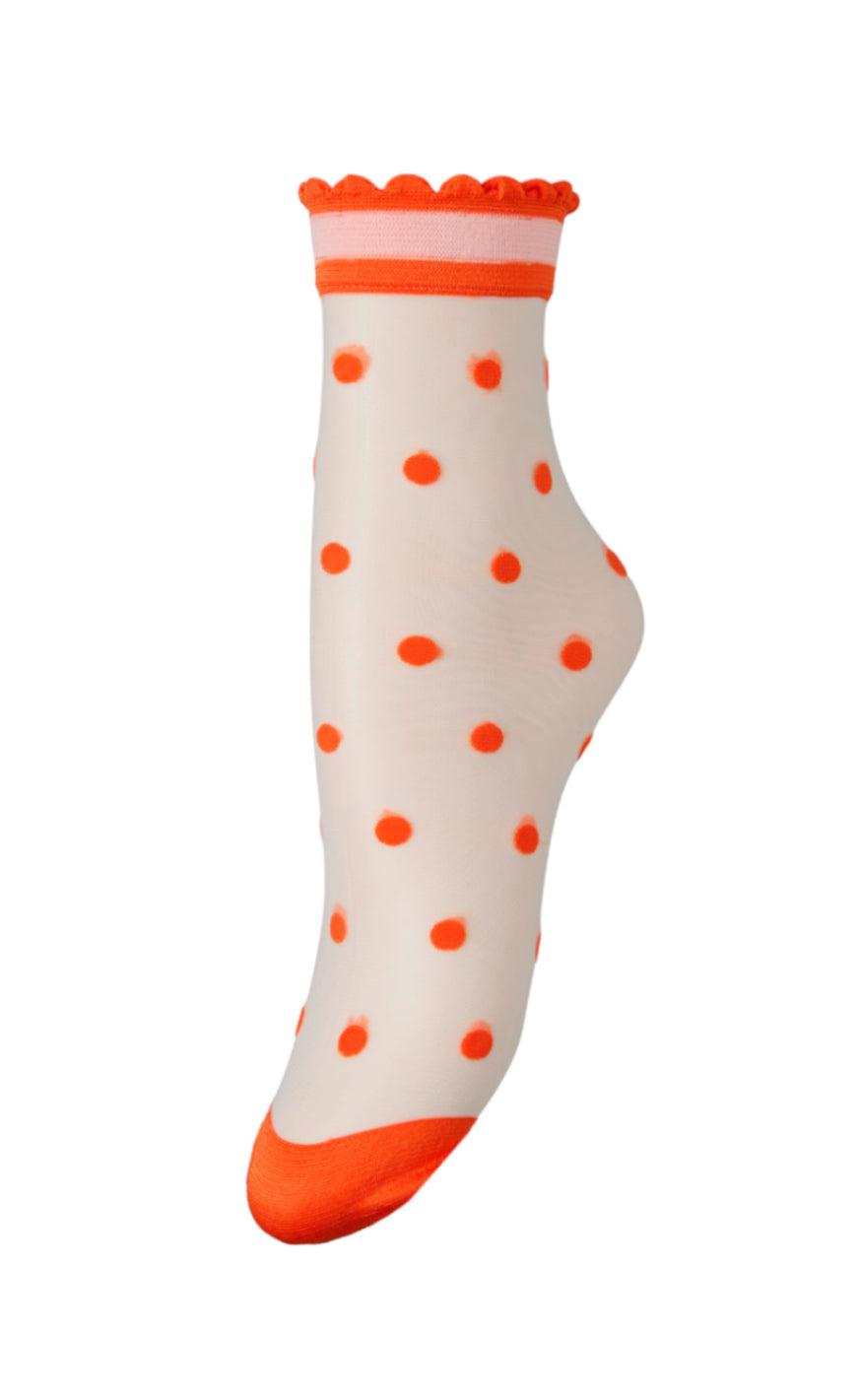 Beck Söndergaard Strømper Dagmar Persimmon Orange